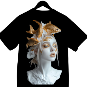 Camiseta Oversized Premium BERT’S – GOLDEN TIDE (Exclusiva 1/1)
