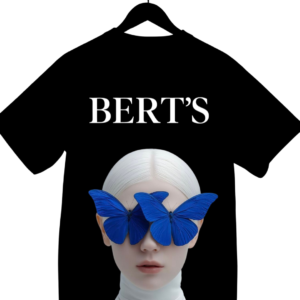 Camiseta Oversized Premium BERT’S – BLUE VISION (Exclusiva 1/1)