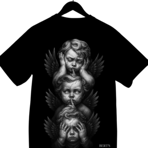 Camiseta Oversized Premium BERT’S – SILENT TRUTH (Exclusiva 1/1)