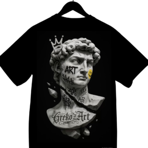 Camiseta Oversized Premium BERT’S – BROKEN ART (Exclusiva 1/1)